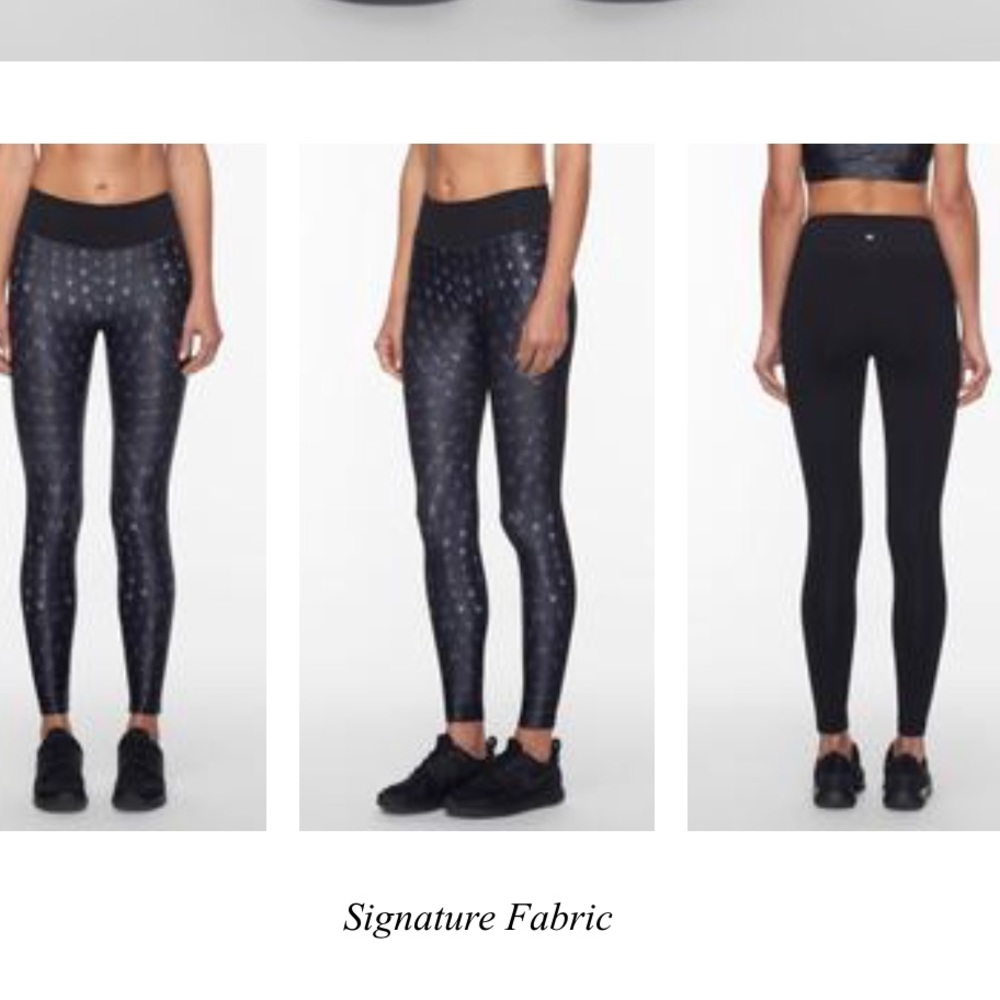 NWT Sz s  EMULATE LEGGING - CYBER SNAKE/BLACK